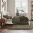 Pasadena Twin XL Solid Wood Low Profile Platform Bed in White