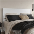 AFI Pasadena King Solid Wood Low Profile Platform Bed in White