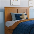 Madison Queen Platform Bed with Matching Footboard and Drawers in Light Toffee