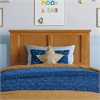 Madison Queen Platform Bed with Matching Footboard and Drawers in Light Toffee