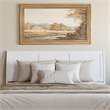 Portland King Wood Platform Bed with Footboard and Twin XL Trundle in White