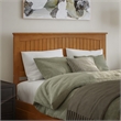 Nantucket Queen Platform Bed with Matching Footboard and Drawers in Light Toffee