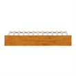 AFI Twin Size Urban Solid Hardwood Trundle Bed in Light Toffee
