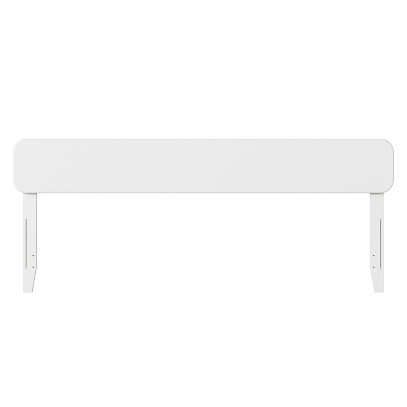 Florence King Solid Wood Headboard in White