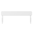 Florence King Solid Wood Headboard in White