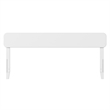 Florence King Solid Wood Headboard in White