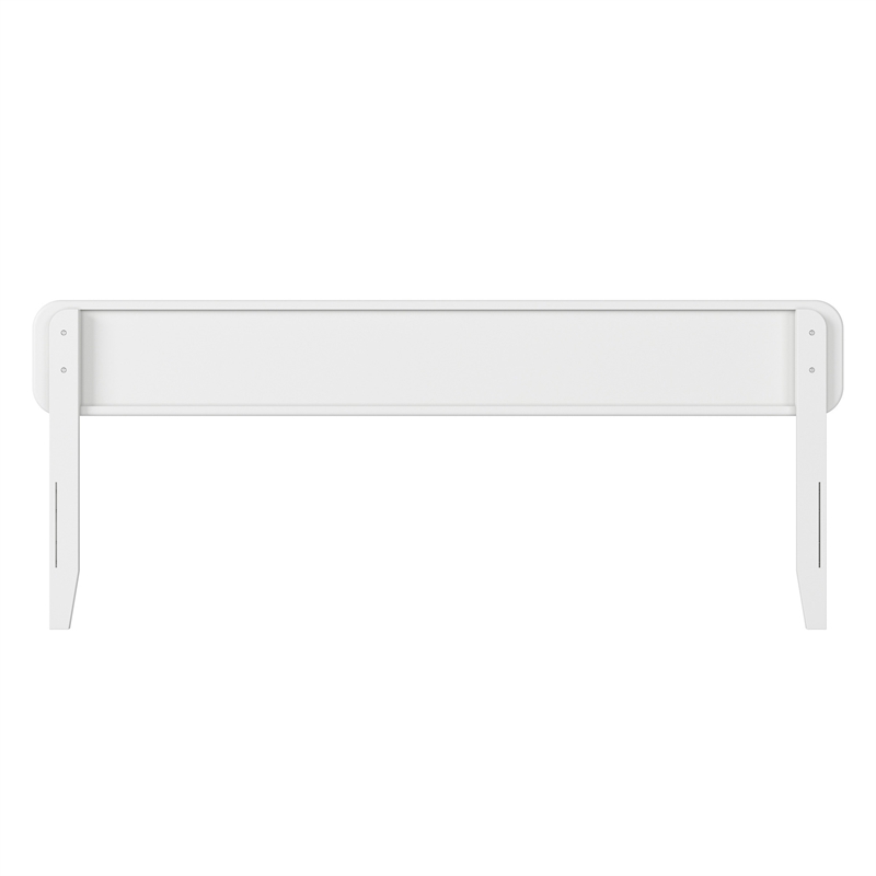 Florence King Solid Wood Headboard in White