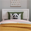 Sophia Twin Solid Wood Headboard in White