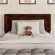 AFI Sophia Twin Sized Solid Hardwood Headboard in Walnut Brown