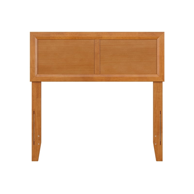 AFI Sophia Twin Sized Solid Hardwood Headboard in Light Toffee