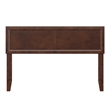 AFI Sophia Full Sized Solid Hardwood Headboard in Walnut Brown