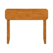 AFI Florence Twin Sized Solid Hardwood Headboard in Light Toffee