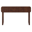 AFI Florence Full Sized Solid Hardwood Headboard in Walnut Brown