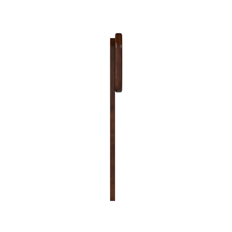 AFI Florence Full Sized Solid Hardwood Headboard in Walnut Brown
