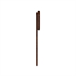 AFI Florence Full Sized Solid Hardwood Headboard in Walnut Brown