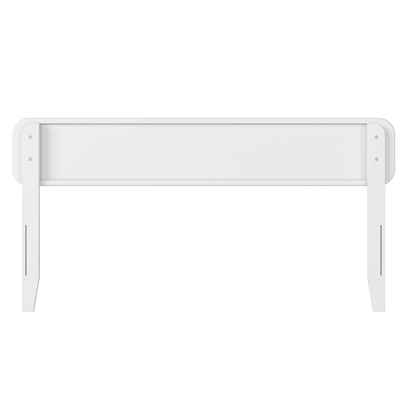 Florence Queen Solid Wood Headboard in White