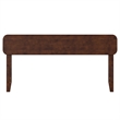 Florence Queen Solid Wood Headboard in Walnut
