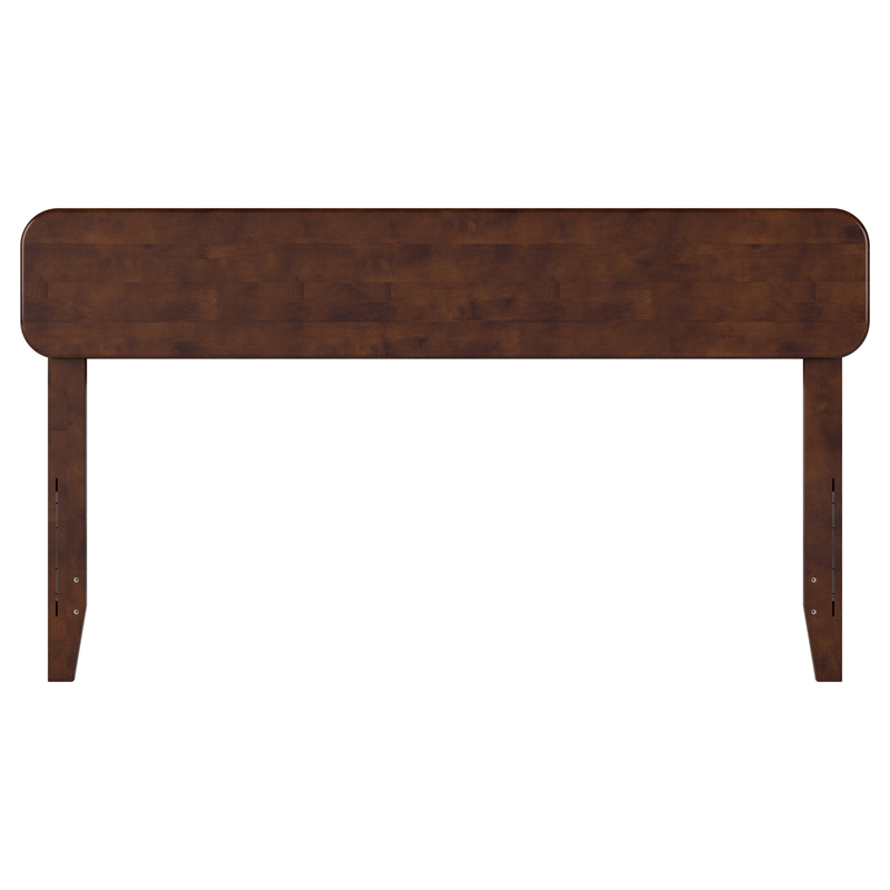 Florence Queen Solid Wood Headboard in Walnut