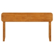 AFI Florence Queen Sized Solid Hardwood Headboard in Light Toffee