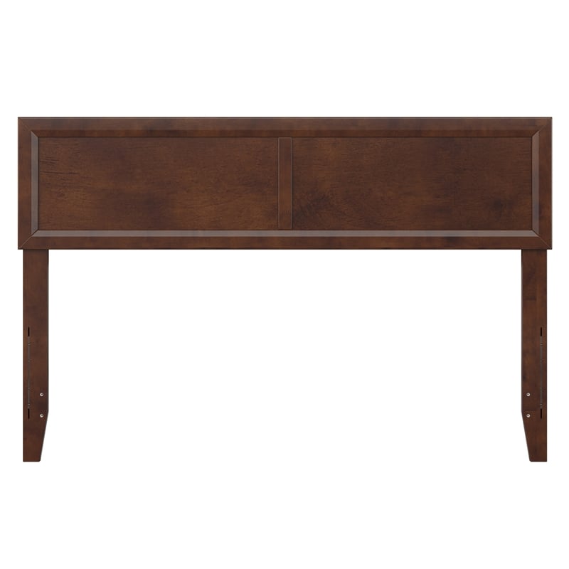 AFI Sophia Queen Sized Solid Hardwood Headboard in Walnut Brown