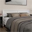 Sophia King Solid Wood Headboard in White