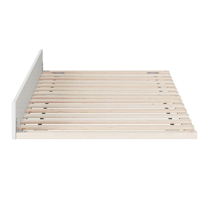 AFI Twin XL Size Solid Wood Mid-Century Modern Trundle in White