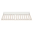AFI Twin XL Size Solid Wood Mid-Century Modern Trundle in White
