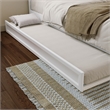 AFI Twin XL Size Solid Wood Mid-Century Modern Trundle in White
