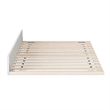 AFI Twin Size Solid Hardwood Mid-Century Modern Trundle in White