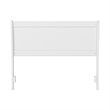 Casanova Full Solid Wood Panel Headboard in White