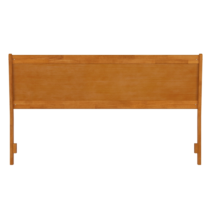 AFI Casanova King Solid Wood Panel Headboard in Light Toffee
