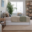 Everett Twin XL Wood Platform Bed with Panel Footboard &  Trundle in White