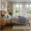 Nantucket Full Solid Wood Foundation Bed in Light Toffee