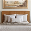 Nantucket Queen Solid Wood Foundation Bed in Light Toffee