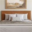 Nantucket King Solid Wood Foundation Bed in Light Toffee