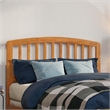 Richmond Full Solid Wood Foundation Bed in Light Toffee