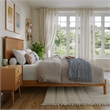 Nantucket Full Solid Wood Low Profile Platform Bed in Light Toffee