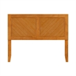 Canyon Full Wood Headboard in Light Toffee