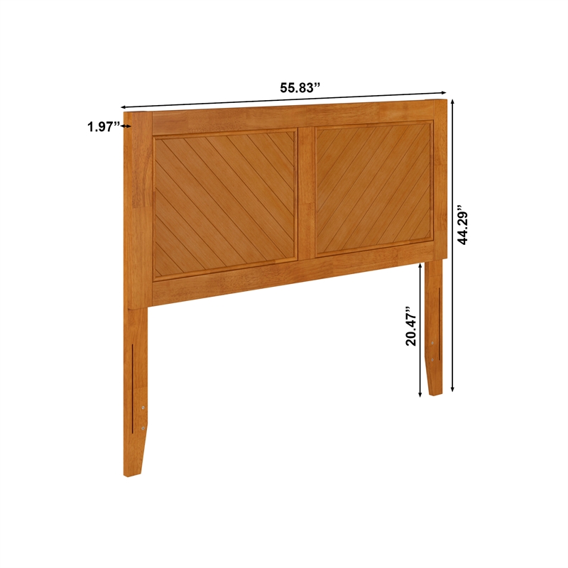 Canyon Full Wood Headboard in Light Toffee