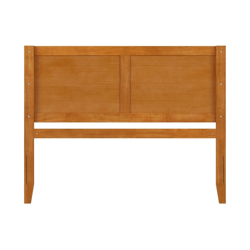 Canyon Queen Wood Headboard in Light Toffee