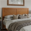 Canyon King Wood Headboard in Light Toffee