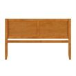 Canyon King Wood Headboard in Light Toffee
