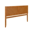 Canyon King Wood Headboard in Light Toffee