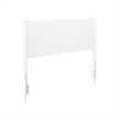 Pasadena Full Solid Wood Panel Headboard in White
