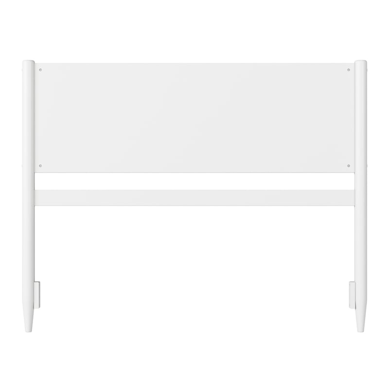 Pasadena Queen Solid Wood Panel Headboard in White
