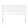 Pasadena Queen Solid Wood Panel Headboard in White