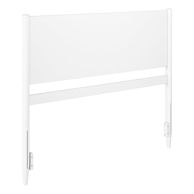 Pasadena Queen Solid Wood Panel Headboard in White