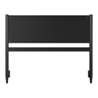 Pasadena Queen Wood Panel Headboard in Black