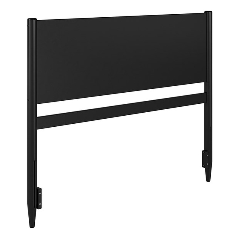 Pasadena Queen Wood Panel Headboard in Black