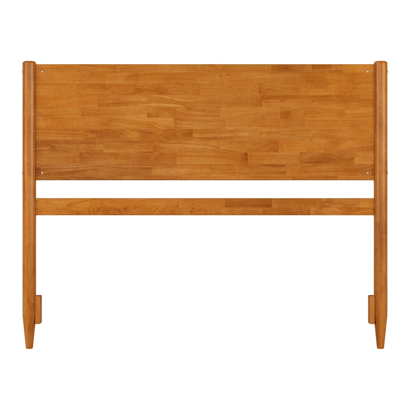 Pasadena Queen Wood Panel Headboard in Light Toffee